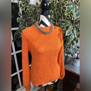 Women’s H&M Orange Sweater Size Small